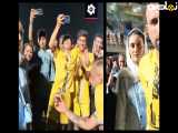خواستگاری در مراسم جشن صعود تیم فرد البرز