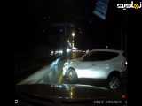 تصادف سنگین دو خودرو در پایتخت ایران
