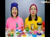 چالش غذاخوری | اسمرفود | موکبانگ | چالش غذایی | چالش خوراکی | سرگرمی مولتی دو بانوان