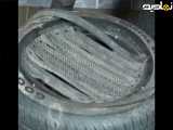 ببینید با لاستیک کهنه چی ساخت!