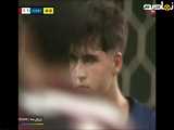 گل میاشیرو به بارسلونا 2025