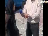 نحوه سرقت تلفن همراه یک خانم در سعات آباد