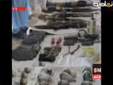 تجهیزات بدست آمده از شش تروریست کشته شده در سیستان ۲۵مرداد ۴۰۴