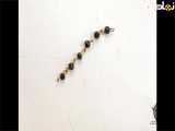 ساخت دستبند زیبا نحوه متصل کردن مهر ها