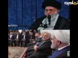 پاسخ تند آيت الله خامنه ای به حسن روحانی درباره مذاکره مستقیم با امریکا