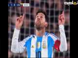 دو گل لیونل مسی در بازی بامداد امروز آرژانتین مقابل ونزوئلا از زوایای مختلف و با گزارش جذاب