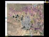 نقشه قنات ها در گوگل Earth زمین ایکس zaminx