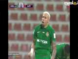 گل اول شباب الاهلی به تراکتور توسط گویلهرم