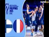 خلاصه والیبال فرانسه 2 - فنلاند 3