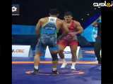 کشتی فرنگی مهمدی با حریف مجارستانی ۴۰۴|۰۶|۲۹