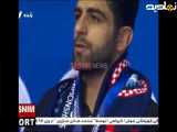 فیلم| مراسم اهدای مدال و کمر بند قهرمانی_ هادی ساروی_و پخش سرود ملی ایران