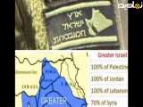 نقشه ی روی لباس سربازان اسرائیل نقشه اسرائیل بزرگ هست نه این سرزمین های فعلی که اشغال کرده اند