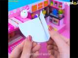 خانه مینیاتوری | ساخت خانه مینیاتوری خرگوش |کاردستی مینیاتوری|سرگرمی و هنری