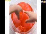 اسلایم شو _ اسلایم آرامش بخش بازی و سرگرمی _ اسلایم اسمر _ اسلایم بازی
