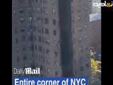 انفجار در برج مسکونی نیویورک