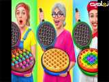 تفریحی و سرگرمی _ چالش خنده دار غذایی
