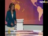 حضور موش درپخش زنده شبکه الجزیره درلندن ترس مجری