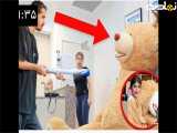 فاتینا|توعروسک خرس قایم شدم ومچ داداشم گرفتم