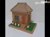 آموزش کاردستی خانه مینیاتوری | آموزش ساخت خانه مینیاتوری