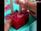 نحوه تهیه بستنی میوه در خانه