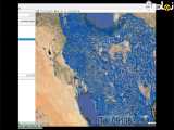 نمایش رودخانه های ایران در google earth در فوری آموز