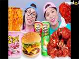 چالش غذایی جدید ؛ چالش غذایی دونا ؛ چالش غذا خوردن ؛ اسمرفود خنده دار۱