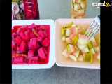 طرز تهیه ترشی پوست هندوانه و لبو