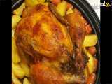 طرز تهیه مرغ شکم پر