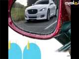 برچسب نانو آب گریز آینه بغل خودرو مدل بیضی بسته ۲عددی