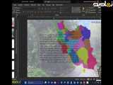 آموزش اسلاید نقشه ایران و جهان برش خورده در پاورپوینت powerpoint