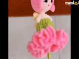 ایده بافتنی دختر زیبا