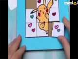 بایه کارتن برای بچه هات پازل درست کن .درست کردن پازل باکارتن