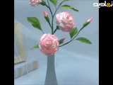 کاردستی های خلاقانه ساخت گل جذاب