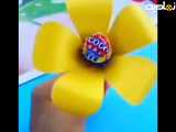گل شکلاتی برای هدیه به کودکان