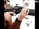 اسلحه ساچمه زنی (Shot gun) تاشو با قابلیت نیمه خودکار