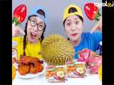 چالش غذا| چالش غذایی| چالش خوراکی صورتی| چالش خوراکی| چالش موکبانگ | چالش دونا قسمت 160