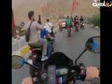 فیلم تصادف وحشتناک موتورسواران
