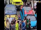 بستن جاده چالوس به خاطر ضبط ویدیو با لامبورگینی