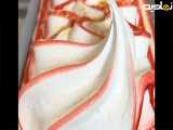 نحوه قالب زدن بستنی رنگی