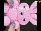 ساخت عروسک خرگوش با کش مو