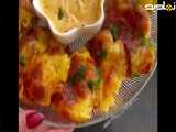 کلیپ طرز تهیه سیب زمینی پنیری