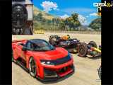 گیم پلی بازی The Crew Motorfest با خودرو فراری F80 و ردبول F1 RB20