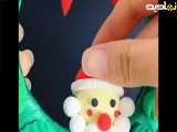 کاردستی حلقه کریسمس