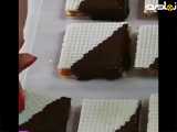 طرز تهیه حلوای ویفری