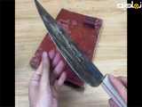 فيلم آموزش تعمیر دسته شکسته چاقو | نحوه ساخت دسته چاقو با لوله پی وی سی