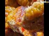 کباب مرغ چرخ کرده جذاب و خوشگل