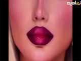 بابک رژ قرمز میکاپ کن