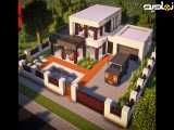 آموزش ساخت خانه های زیبا و مدرن در ماینکرفت | ماینکرافت | Minecraft قسمت 1067 | گیم | بازی | GAME |