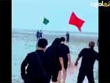 جدیدترین تصاویر از پیاده روی اربعین حسینی در جنوبی ترین مناطق بصره ی عراق