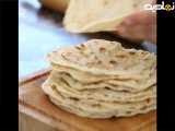 آموزش پخت نون لواش خوشمزه در منزل